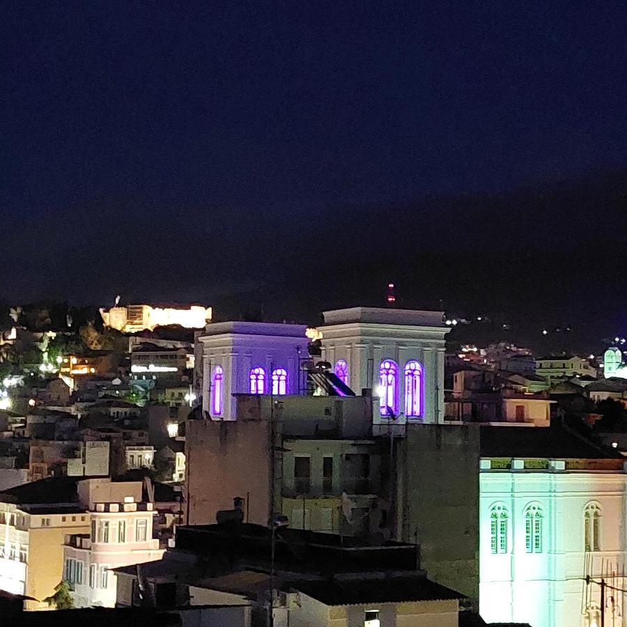 Urban Penthouse Apartment Patras Bagian luar foto