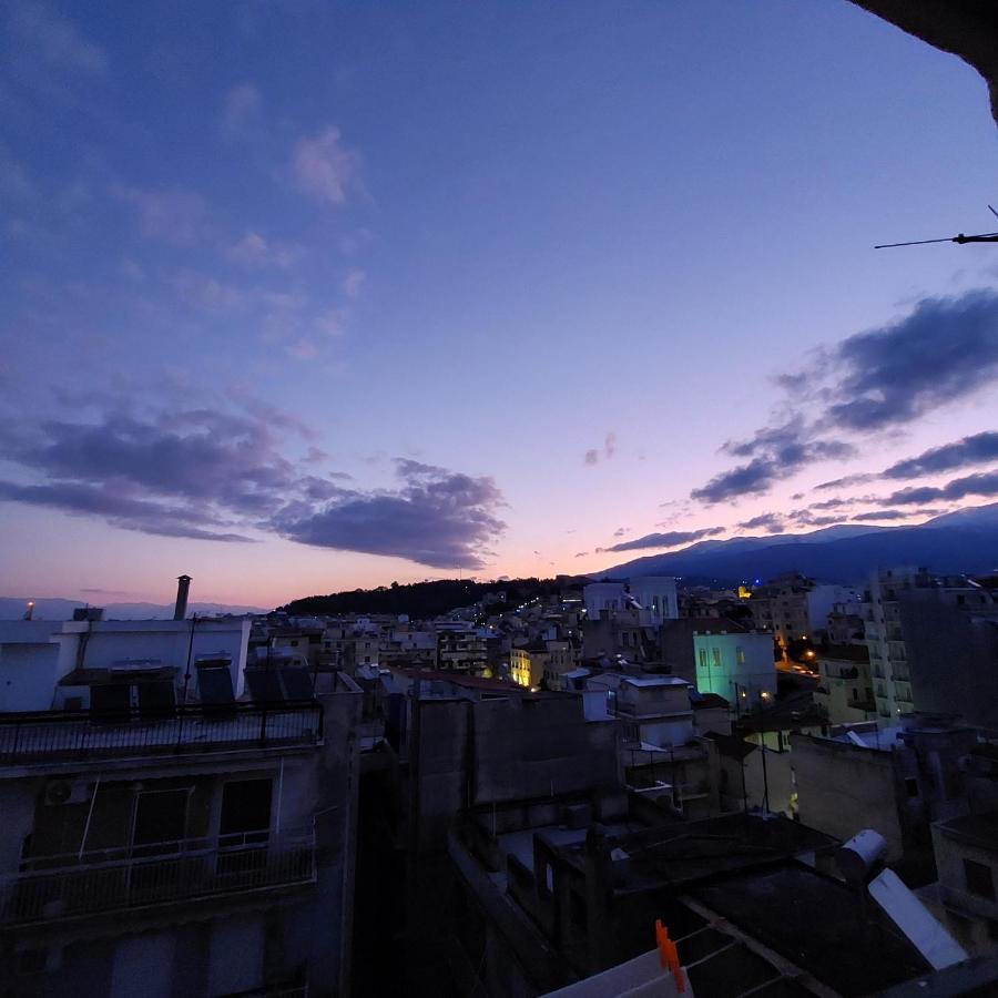 Urban Penthouse Apartment Patras Bagian luar foto