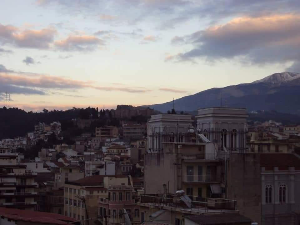 Urban Penthouse Apartment Patras Bagian luar foto